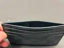 Coach Slim Id Card Case In Signature Canvas - Black