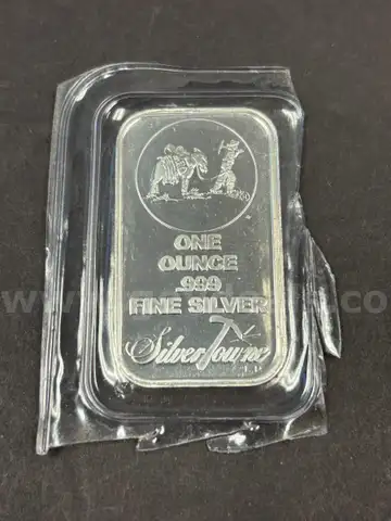 One SilverTowne 1oz .999 Silver Bar
