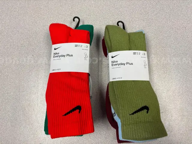 Two - 3 pack of Nike Socks