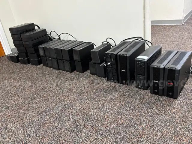 33 Power Back Ups (parts only - broken - need new internal batteries)