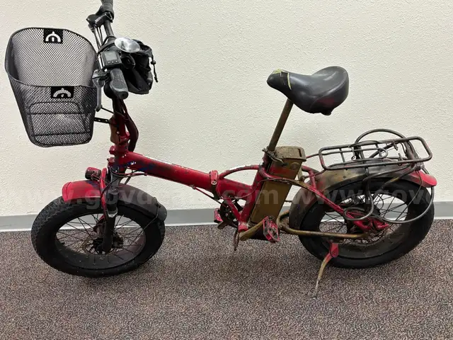 Electric Bicycle - Unknown Brand - selling as parts only