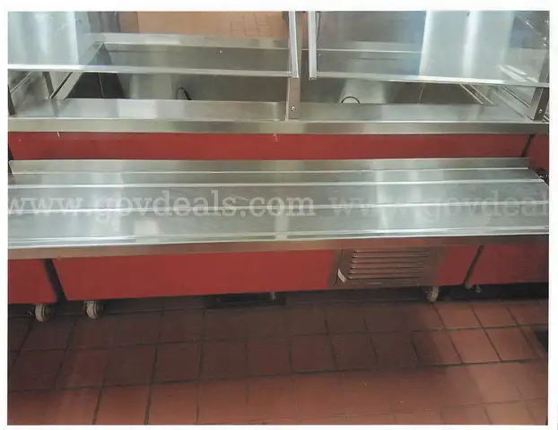 COLORPOINT FOOD SERVING LINE (5 PIECES) - RED