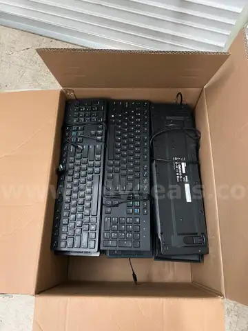 Lot of (25) Assorted Wired  Keyboards