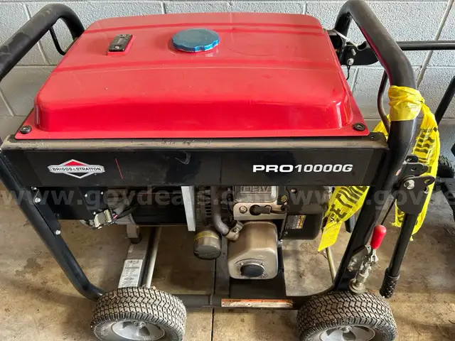 Briggs &#x26; Stratton Pro 10000 G Generator