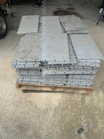 3 Pallets of Plastic Interlocking Flooring.