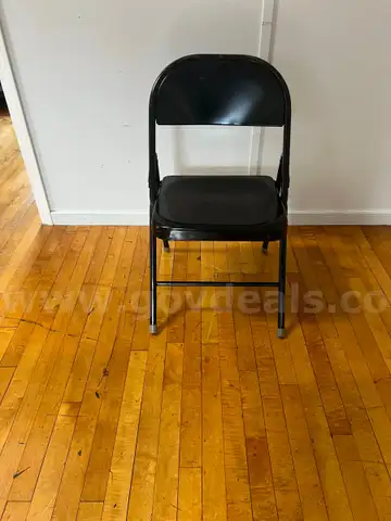 20 Black Metal Chairs