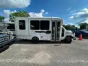 WHITE 2015 FORD ECONOLINE BUS
