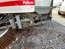 WHITE 2013 ELGIN PELICAN 3-WHEEL MECHANICAL SWEEPER