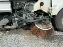 WHITE 2013 ELGIN PELICAN 3-WHEEL MECHANICAL SWEEPER