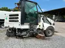 WHITE 2013 ELGIN PELICAN 3-WHEEL MECHANICAL SWEEPER
