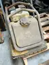 YELLOW 2010 HD INDUSTRIAL WP1550AW POTHOLE WACKER PLATE TAMP