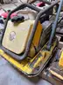 YELLOW 2010 HD INDUSTRIAL WP1550AW WACKER PLATE TAMP