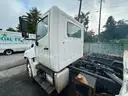 WHITE 2012 HINO CONVENTIONAL CAB SHUTTLE TRUCK