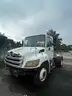 WHITE 2012 HINO CONVENTIONAL CAB SHUTTLE TRUCK
