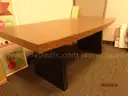7-FT WOODEN TOP CONFERENCE TABLE