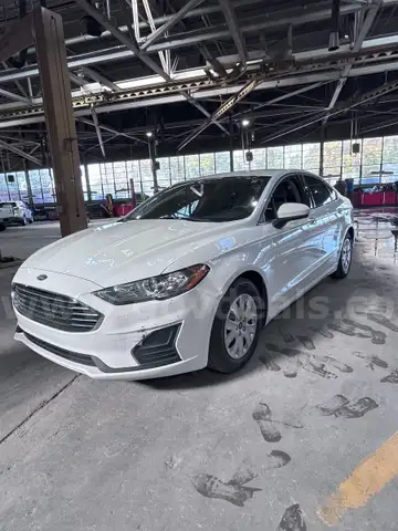 WHITE 2019 FORD FUSION