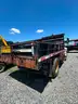 WHITE 2006 INTERNATIONAL 4300 FLATBED DUMP TRUCK