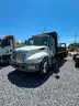 WHITE 2006 INTERNATIONAL 4300 FLATBED DUMP TRUCK