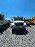 WHITE 2006 INTERNATIONAL 4300 FLATBED DUMP TRUCK