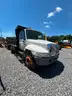 WHITE 2006 INTERNATIONAL 4300 FLATBED DUMP TRUCK
