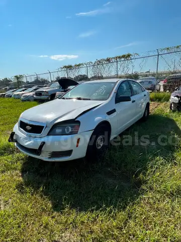 WHITE 2014 CHEVROLET CAPRICE