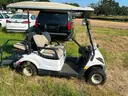 WHITE 2013 YAMAHA GOLF CART
