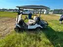 WHITE 2013 YAMAHA GOLF CART