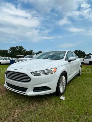 WHITE 2016 FORD FUSION HYBRID