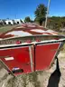 12 FT ENCLOSED TRAILER RED