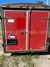 12 FT ENCLOSED TRAILER RED