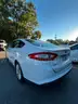 WHITE 2016 Ford Fusion Hybrid 4DR SEDAN