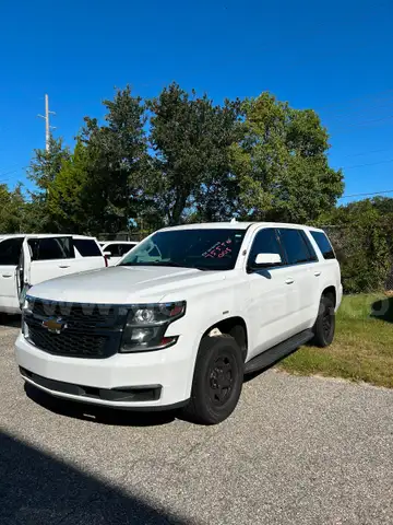 WHITE 2018 Chevrolet Tahoe 4DR SUV