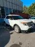 WHITE 2015 Ford Explorer 4 DR MIDSIZE WHITE SUV