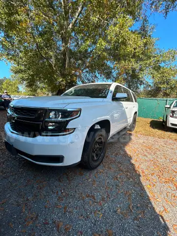 WHITE 2017 Chevrolet Tahoe PP 4DR FULL SIZE SUV