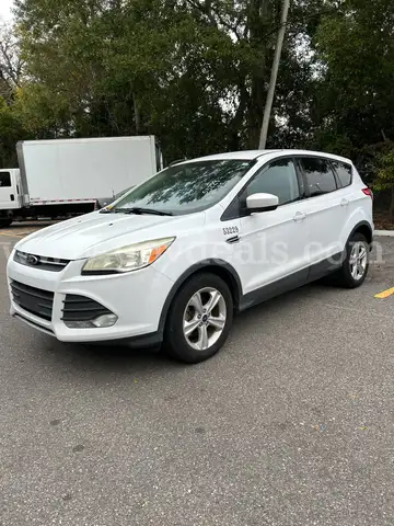 WHITE 2013 Ford Escape 4 DR SMALL SUV