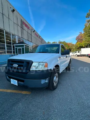 WHITE 2008 Ford F-150 1/2 TON PICKUP TRUCK