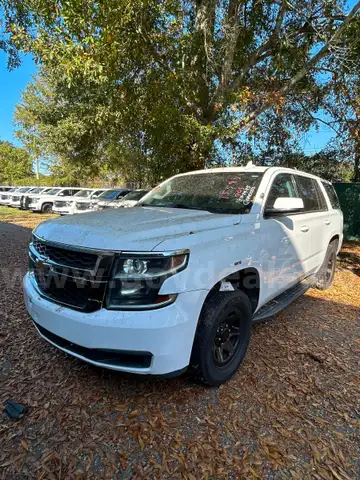 WHITE 2018 Chevrolet Tahoe PP 4 DR SUV