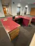 U-SHAPED LAMINATE RECEPTION DESK
