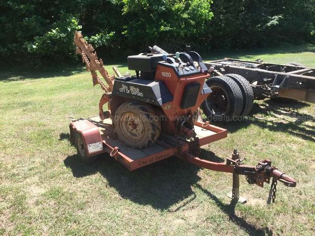 1991 Ditch Witch Walk Behind Trencher 1620 - Used | GovDeals