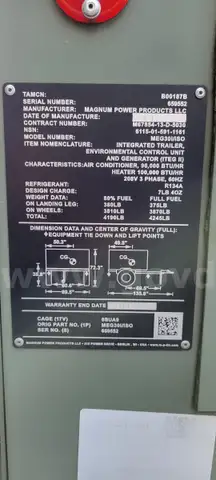 MILITARY DIESEL AIR CONDITIONER #1