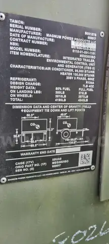 MILITARY DIESEL AIR CONDITIONER #2