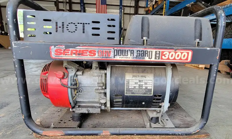&#x27;POW&#x27;R GARD PORTABLE GENERATOR 3000 W/HONDA ENGINE