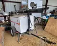 MAGNUM TRAILER MOUNTED PORTABLE LIGHT GENERATOR SET.