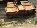 (1) USED 2000 NEW HOLLAND TN65 TRACTOR W/SIDE-ARM MOWER