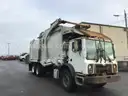 (1) USED 2017 MACK FRONT LOAD GARBAGE TRUCK