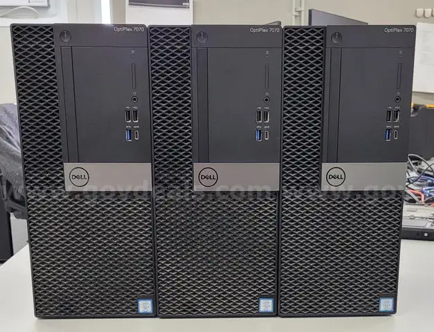 Lot of 3 Dell OptiPlex 7070 Towers