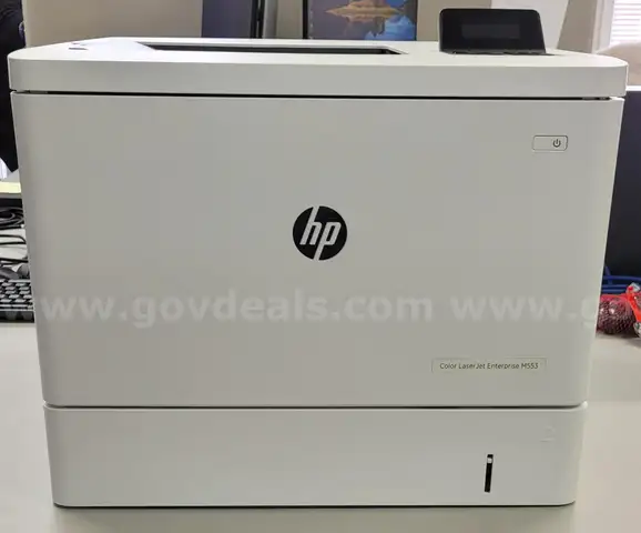 Lot of 1 HP LaserJet Enterprise M553 Color Printer
