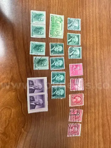 Assorted Stamps in binder