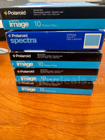 Polaroid Vintage Film (Spectra image instant film, 10 photos)