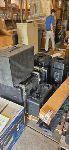 Audio Equipment, Mixer Speaker, PA Mics, etc.